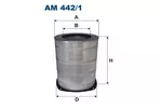 Filtr powietrza FILTRON AM 442/1