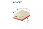 Filtr powietrza FILTRON AP 074/7