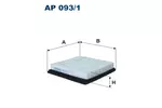 Filtr powietrza FILTRON AP 093/1