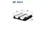 Filtr powietrza FILTRON AP 103/1