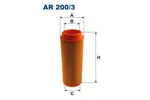 Filtr powietrza FILTRON AR 200/3