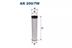 Filtr powietrza wtórnego FILTRON AR 200/7W