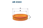 Filtr powietrza FILTRON AR 232/2