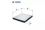Filtr kabinowy FILTRON K 1274