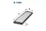 Filtr kabinowy FILTRON K 1364