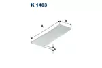 Filtr kabinowy FILTRON K 1403