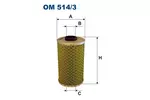 Filtr oleju FILTRON OM 514/3