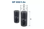Filtr oleju FILTRON OP 692/1-2x