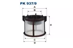 Filtr paliwa FILTRON PK 937/9