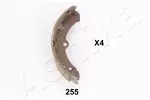 Szczęki hamulcowe - komplet ASHIKA 55-02-255 (Oś tylna)