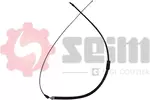 Linka hamulca postojowego SEIM 404650 (Z tyłu z lewej)