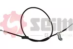 Linka hamulca postojowego SEIM 554086 (Z tyłu po prawej)