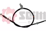 Linka hamulca postojowego SEIM 554248 (Z tyłu po prawej)