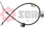 Linka hamulca postojowego SEIM 554687 (Z tyłu z lewej)