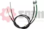 Linka hamulca postojowego SEIM 554703 (Z tyłu)