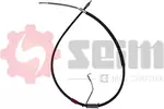 Linka hamulca postojowego SEIM 554724 (Z tyłu z lewej)