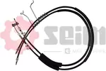Linka hamulca postojowego SEIM 554951 (Z tyłu)