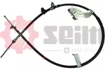 Linka hamulca postojowego SEIM 555135 (Z tyłu z lewej)