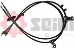 Linka hamulca postojowego SEIM 555155 (Z tyłu)