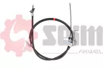 Linka hamulca postojowego SEIM 555366 (Z tyłu po prawej)