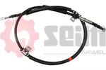 Linka hamulca postojowego SEIM 555417 (Z tyłu z lewej)