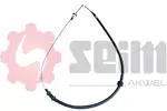 Linka hamulca postojowego SEIM 555938 (Z tyłu po prawej)