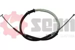 Linka hamulca postojowego SEIM 703464 (Z tyłu z lewej)