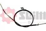 Linka hamulca postojowego SEIM 710301 (Z tyłu po prawej)