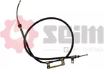 Linka hamulca postojowego SEIM 735324 (Z tyłu po prawej)