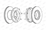 Tarcza hamulcowa BERAL BCR133A
