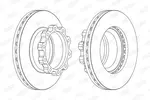 Tarcza hamulcowa BERAL BCR170A