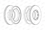 Tarcza hamulcowa BERAL BCR175A