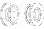 Tarcza hamulcowa BERAL BCR203A