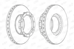 Tarcza hamulcowa BERAL BCR254A