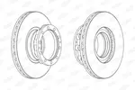 Tarcza hamulcowa BERAL BCR272A