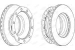 Tarcza hamulcowa BERAL BCR336A
