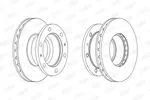 Tarcza hamulcowa BERAL BCR338A