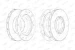 Tarcza hamulcowa BERAL BCR341A