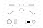 Zestaw akcesoriów klocków hamulcowych BERAL FAC175