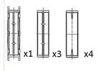 Panewki wału korbowego FAI AUTOPARTS BM1012-STD