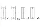 Panewki wału korbowego FAI AUTOPARTS BM1013-STD