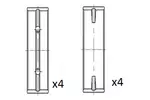 Panewki wału korbowego FAI AUTOPARTS BM1015-STD