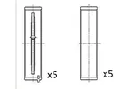 Panewki wału korbowego FAI AUTOPARTS BM1019-STD