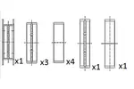 Panewki wału korbowego FAI AUTOPARTS BM1020-STD