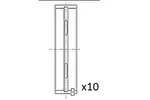 Panewki wału korbowego FAI AUTOPARTS BM1025-STD