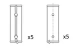 Panewki wału korbowego FAI AUTOPARTS BM1042-STD