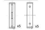 Panewki wału korbowego FAI AUTOPARTS BM1050-STD