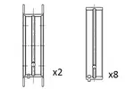 Panewki wału korbowego FAI AUTOPARTS BM1065-STD