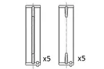 Panewki wału korbowego FAI AUTOPARTS BM1066-STD