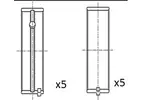 Panewki wału korbowego FAI AUTOPARTS BM1069-STD